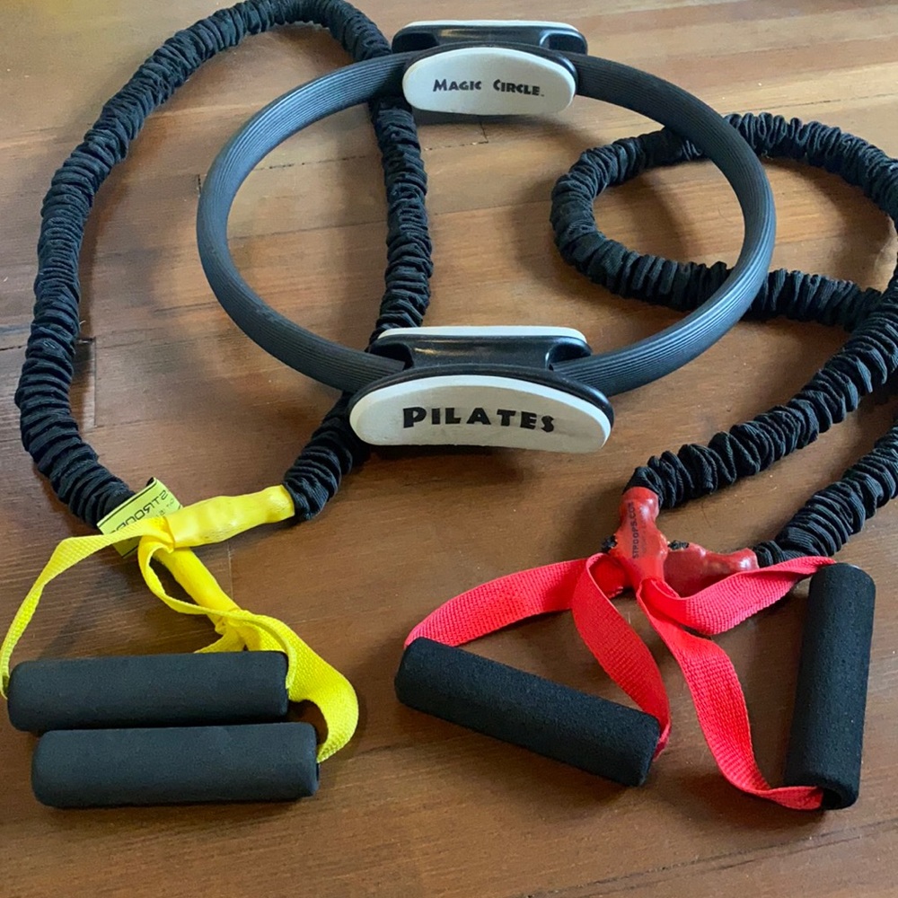 Pilates Magic Circle and Strong Bands